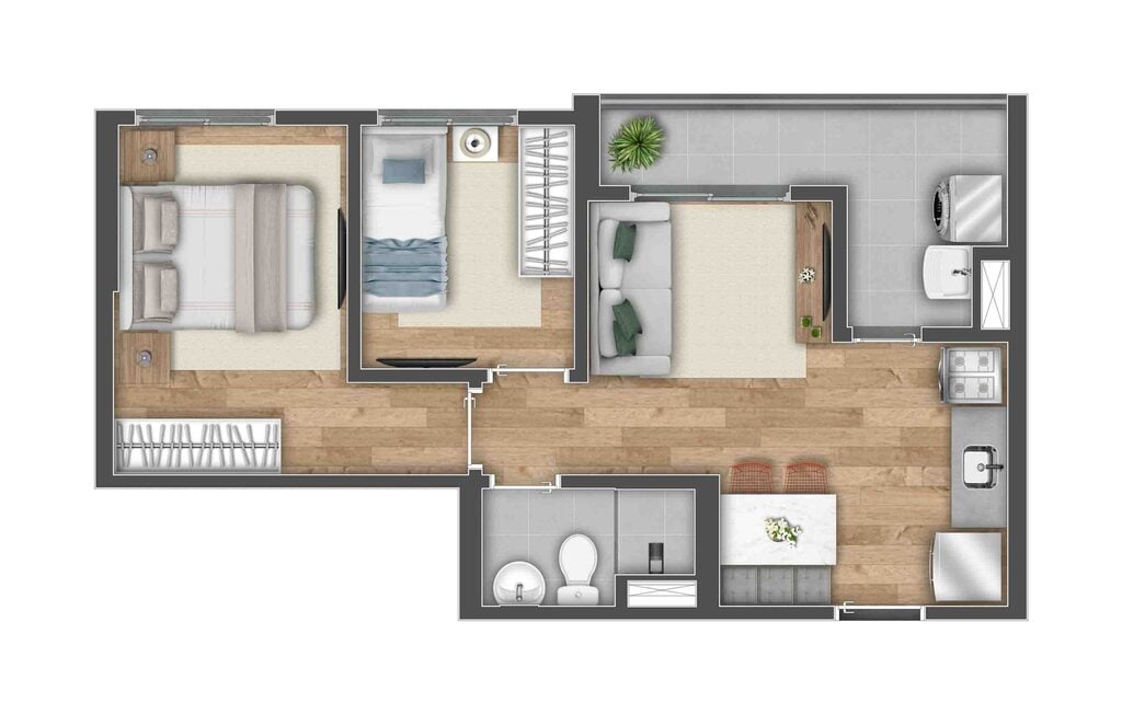 Apartamento à venda com 2 quartos, 4135m² - Foto 18