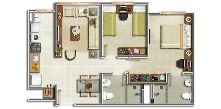 Apartamento à venda com 3 quartos, 72m² - Foto 63