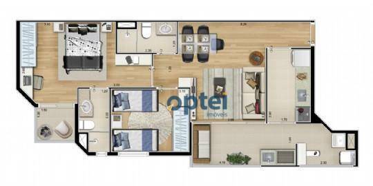 Apartamento à venda com 2 quartos, 68m² - Foto 30