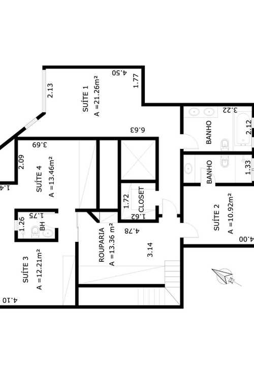 Apartamento à venda com 4 quartos, 394m² - Foto 7