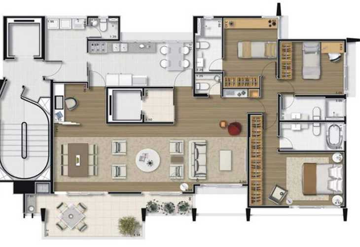 Apartamento à venda com 3 quartos, 147m² - Foto 13