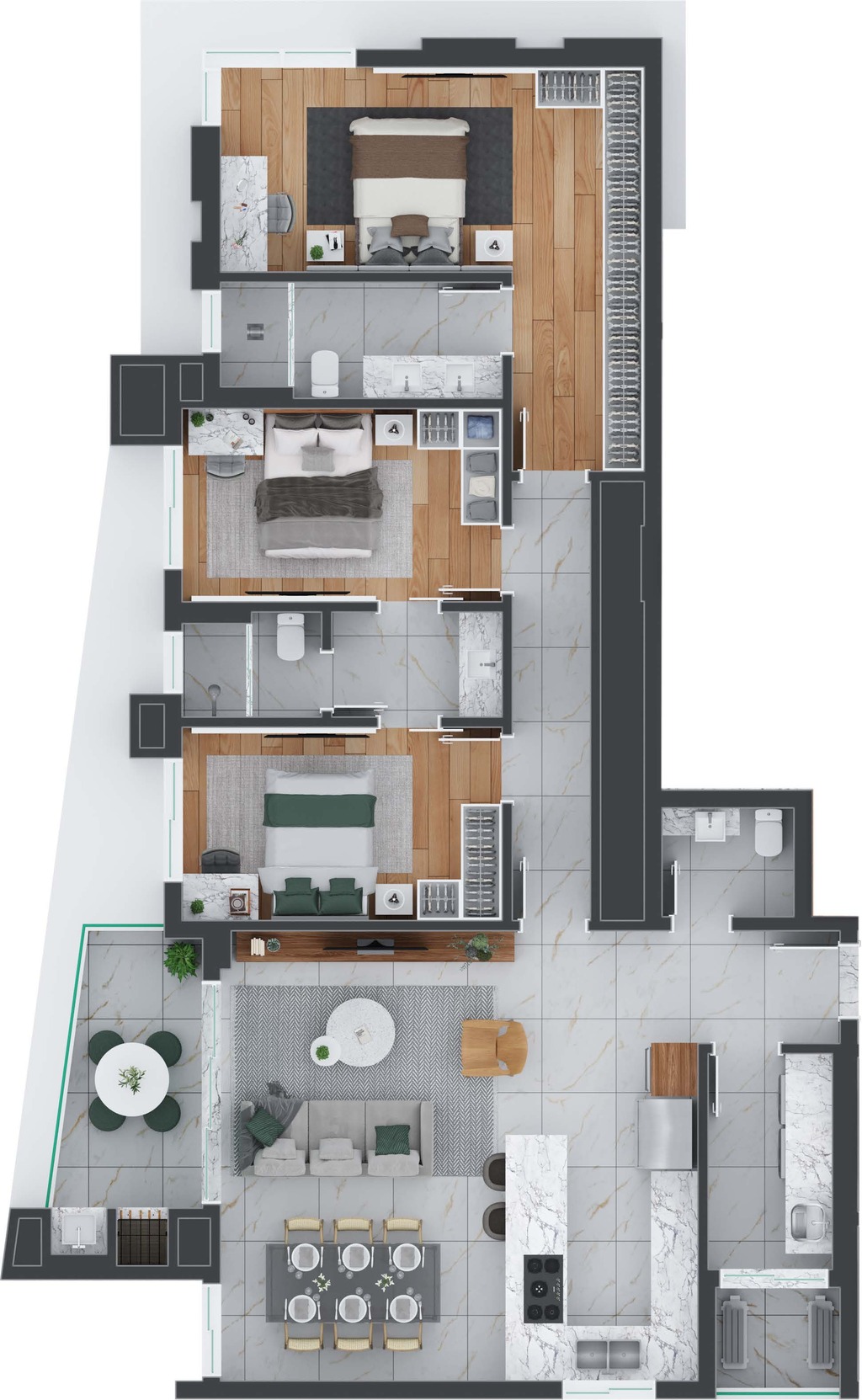 Apartamento à venda com 3 quartos, 10998m² - Foto 25