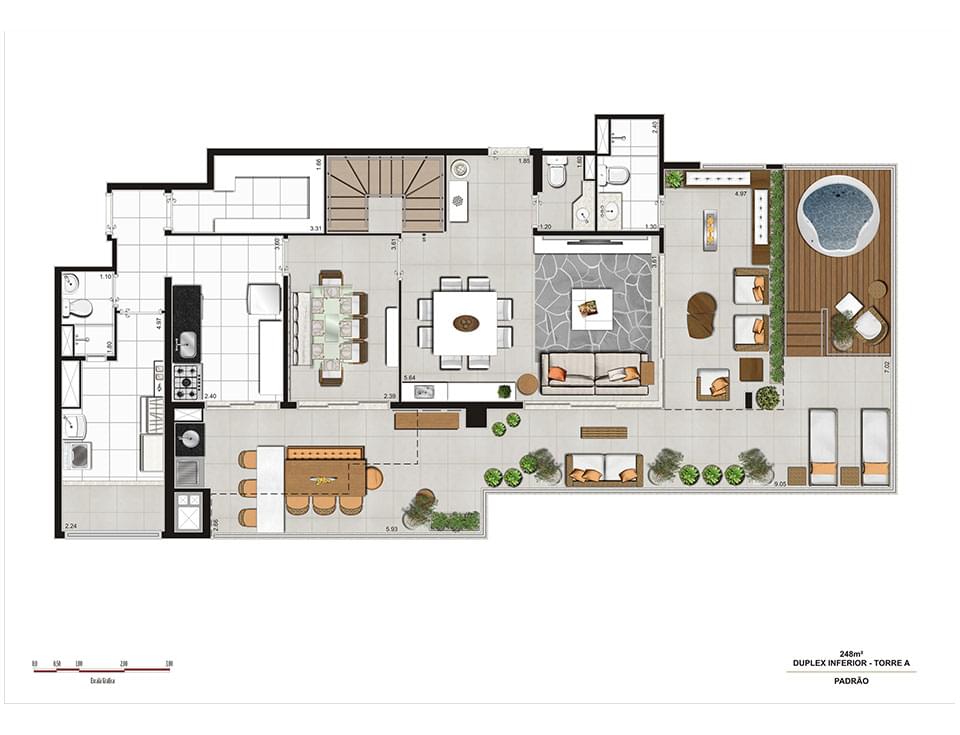 Apartamento à venda com 4 quartos, 248m² - Foto 7