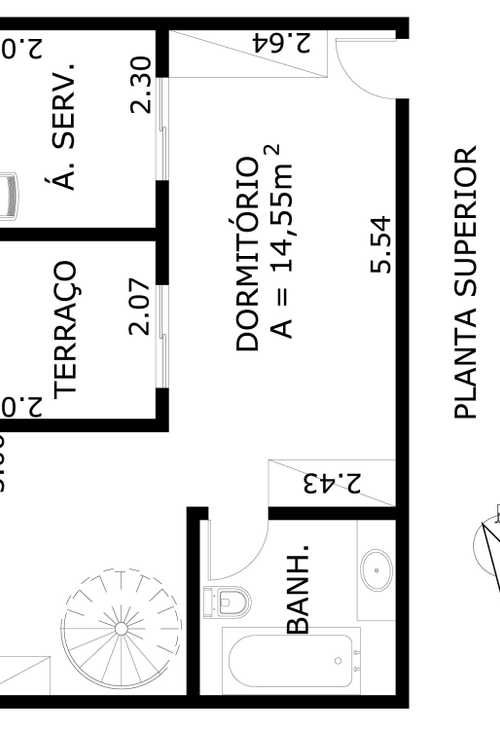 Apartamento à venda com 1 quarto, 85m² - Foto 2