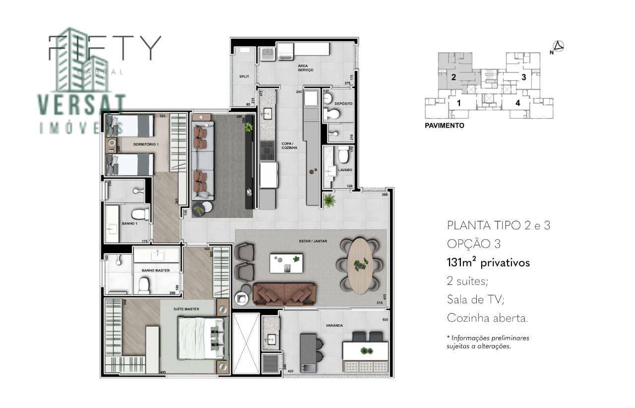 Apartamento à venda com 3 quartos, 135m² - Foto 32