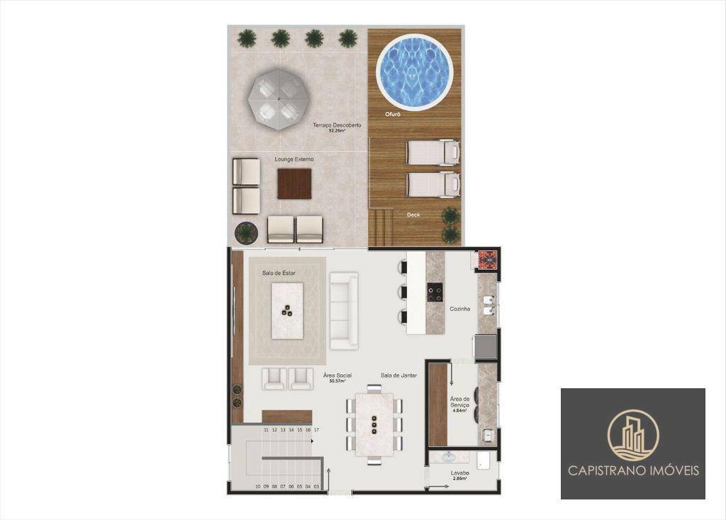 Apartamento à venda com 3 quartos, 126m² - Foto 13