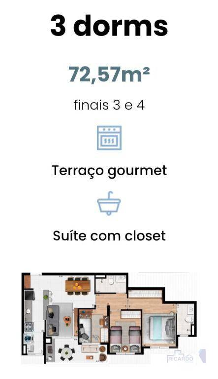 Apartamento, 2 quartos, 72 m² - Foto 2