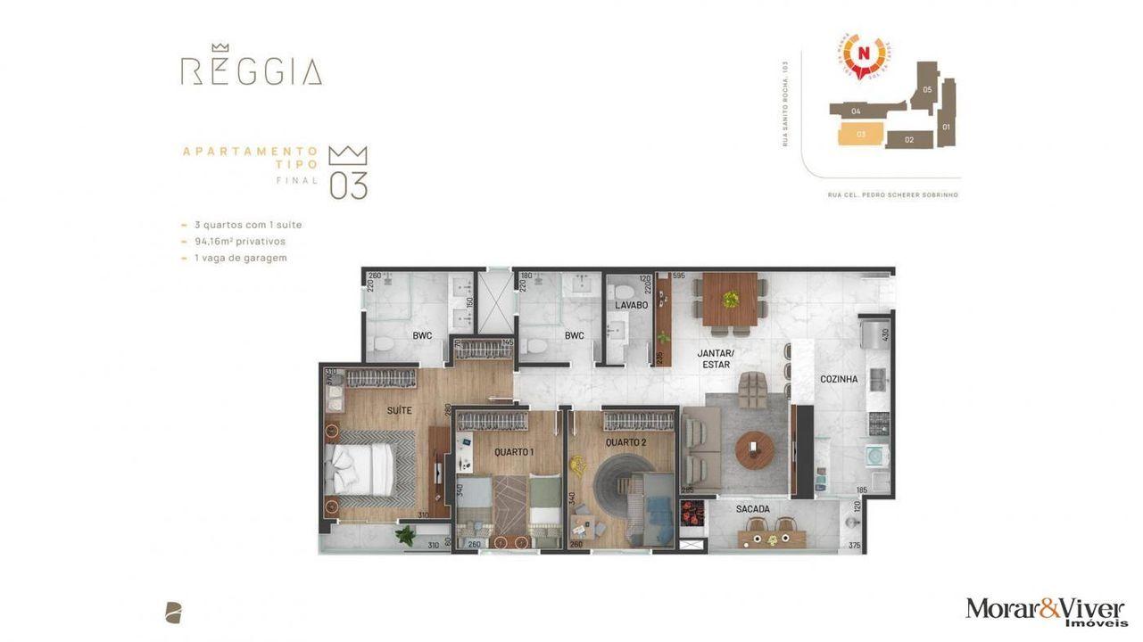 Apartamento à venda com 3 quartos, 103m² - Foto 15