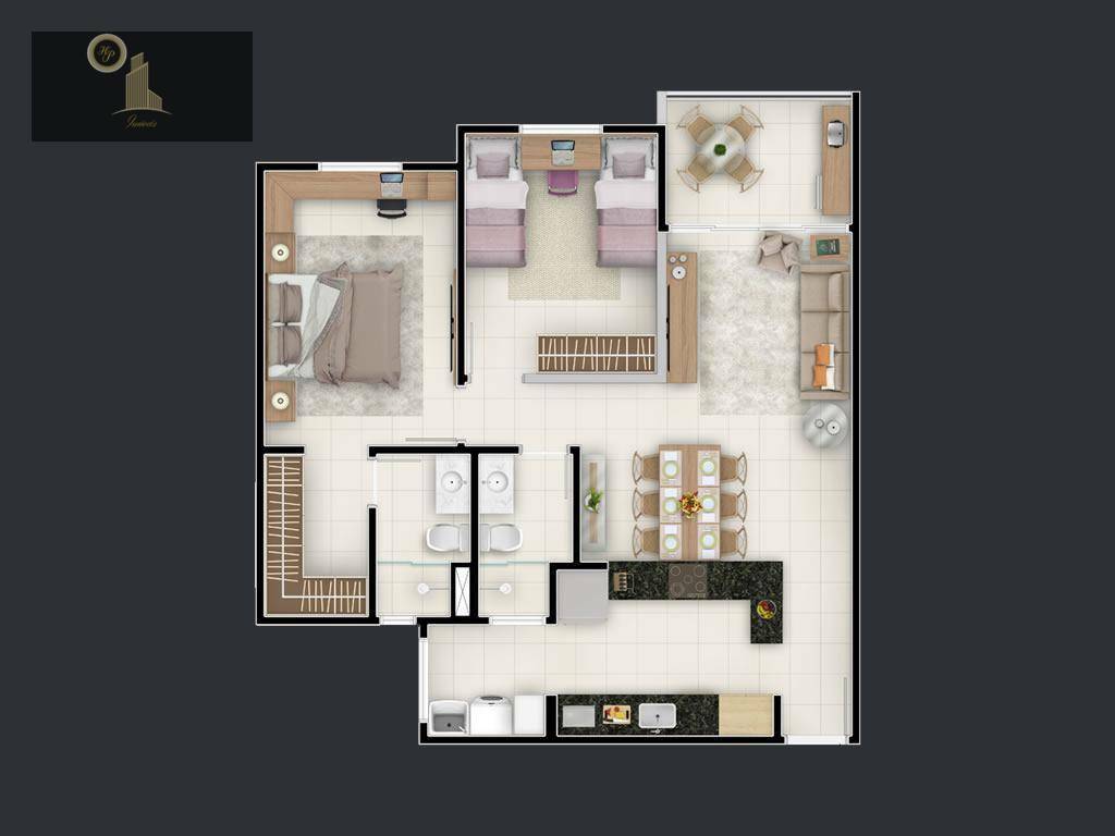 Apartamento à venda com 2 quartos, 95m² - Foto 32