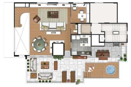 Apartamento à venda com 4 quartos, 373m² - Foto 3