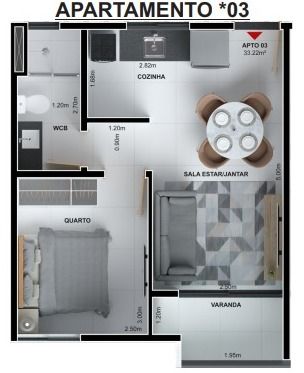 Apartamento à venda com 3 quartos, 70m² - Foto 13