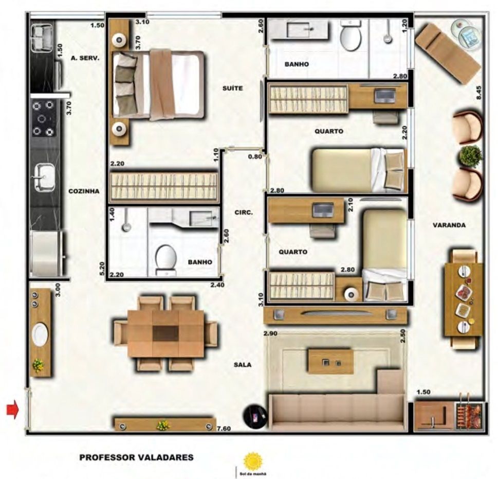 Cobertura à venda com 3 quartos, 133m² - Foto 44