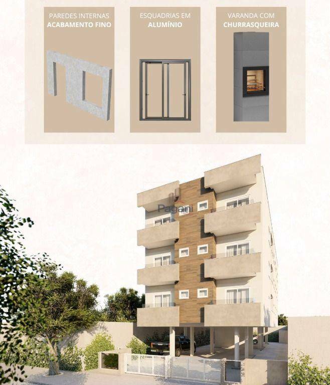 Apartamento à venda com 2 quartos, 55m² - Foto 3