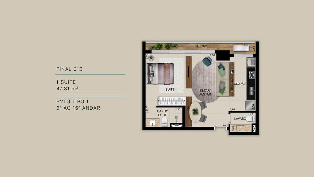 Apartamento, 3 quartos, 261 m² - Foto 18