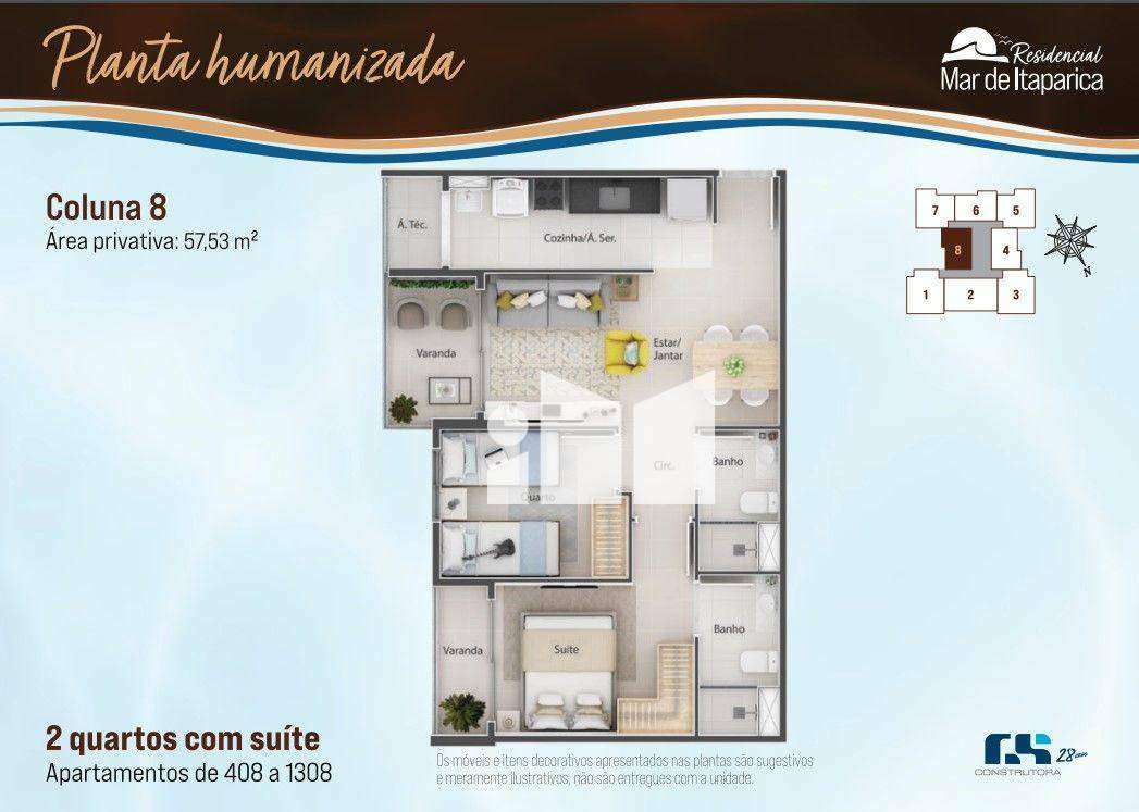 Apartamento à venda com 2 quartos, 60m² - Foto 36