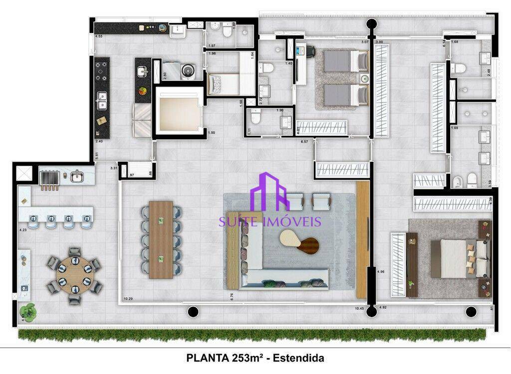 Apartamento à venda com 3 quartos, 252m² - Foto 23