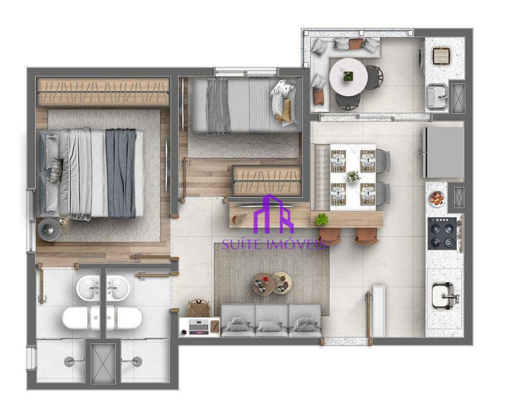 Apartamento à venda com 3 quartos, 127m² - Foto 29