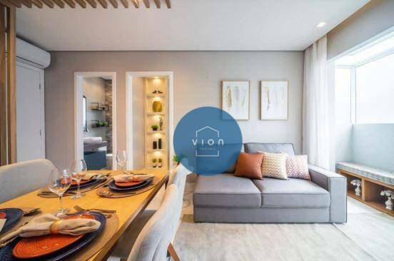 Apartamento à venda com 2 quartos, 40m² - Foto 3
