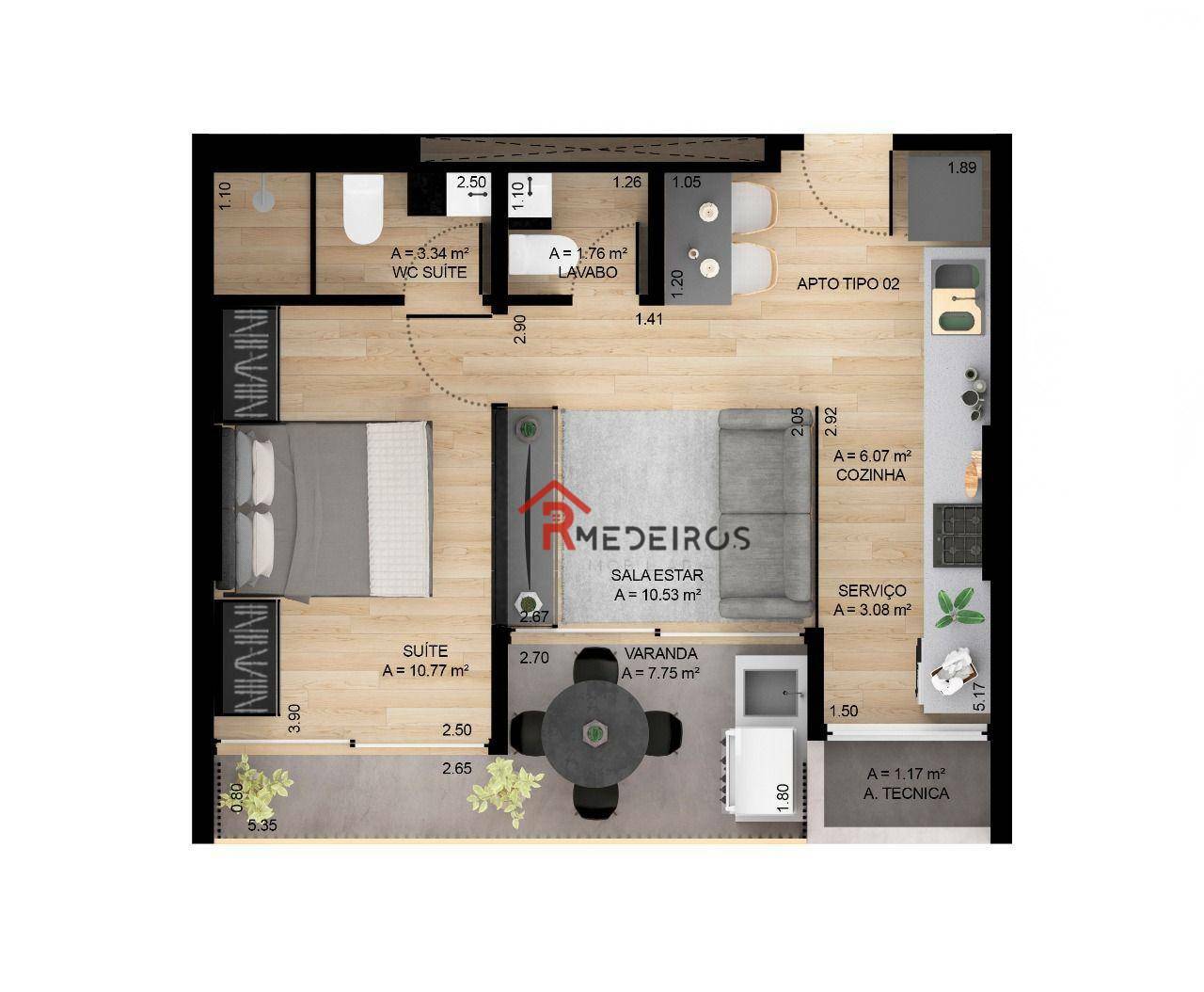 Apartamento à venda com 2 quartos, 70m² - Foto 25