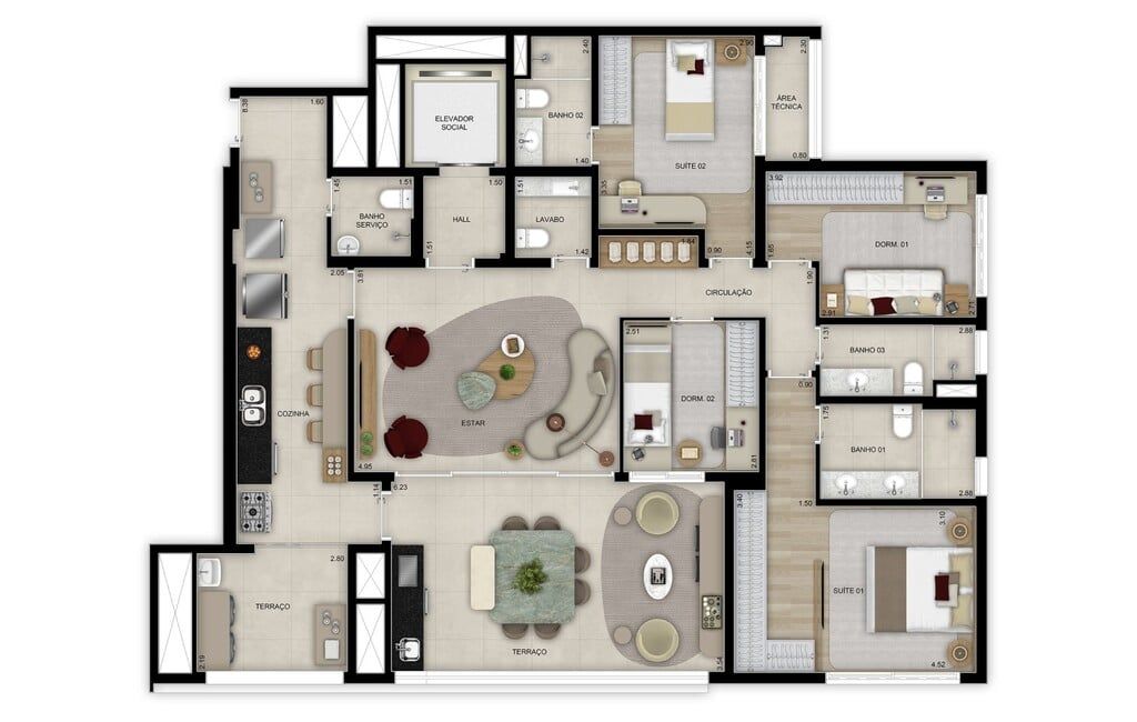 Cobertura à venda com 3 quartos, 221m² - Foto 19