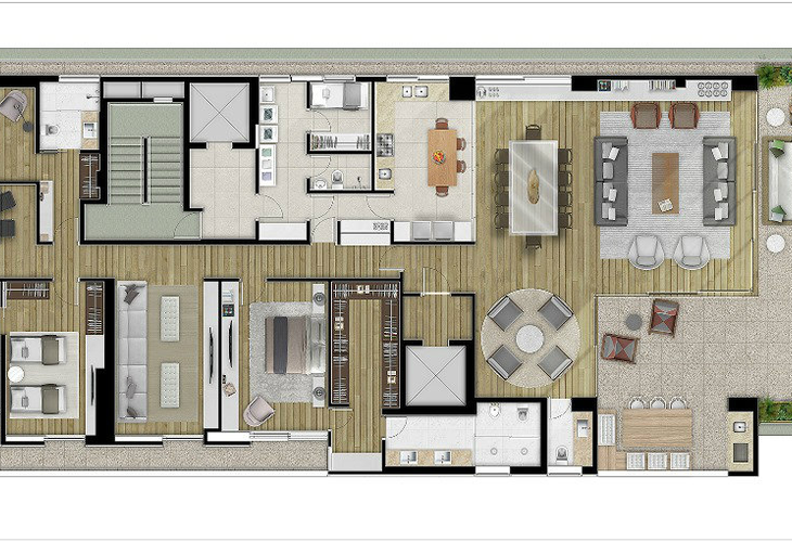 Apartamento à venda com 4 quartos, 419m² - Foto 9