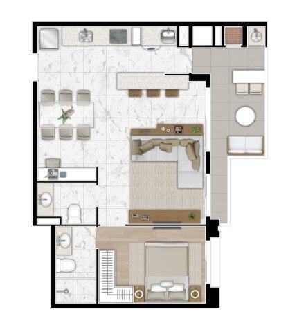 Apartamento à venda com 2 quartos, 63m² - Foto 31