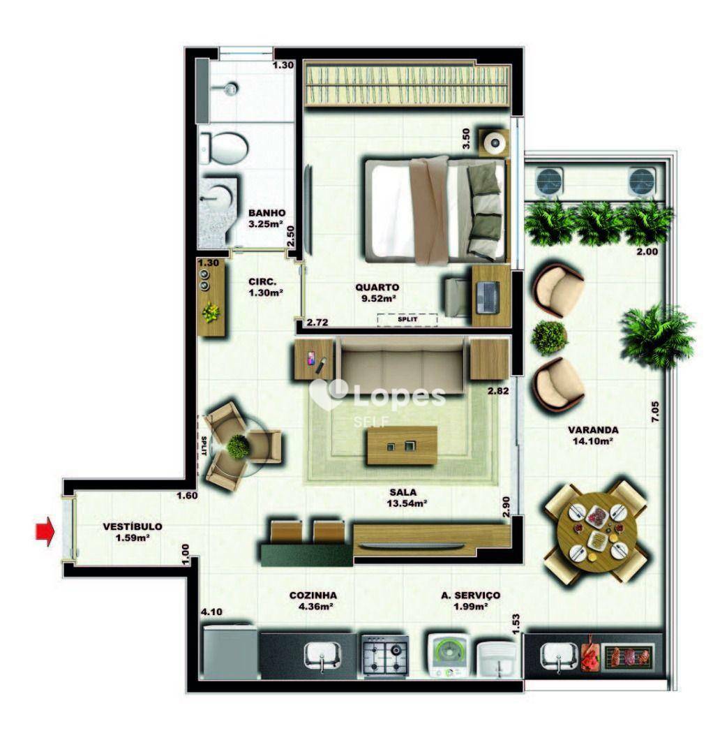 Apartamento à venda com 2 quartos, 81m² - Foto 15