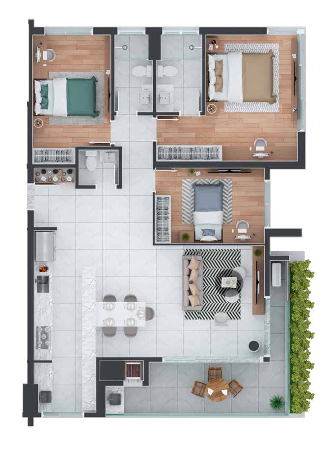 Cobertura à venda com 3 quartos, 203m² - Foto 27