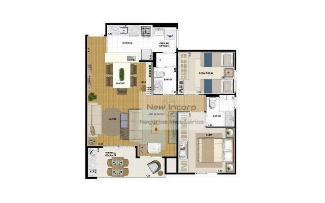 Apartamento à venda com 3 quartos, 105m² - Foto 44