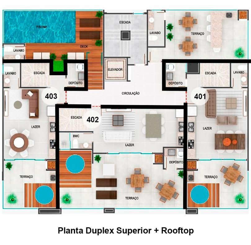 Cobertura à venda com 4 quartos, 140m² - Foto 10