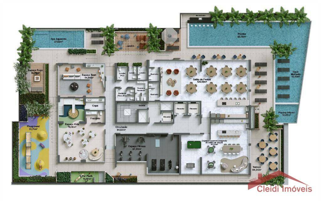 Apartamento à venda com 4 quartos, 199m² - Foto 26