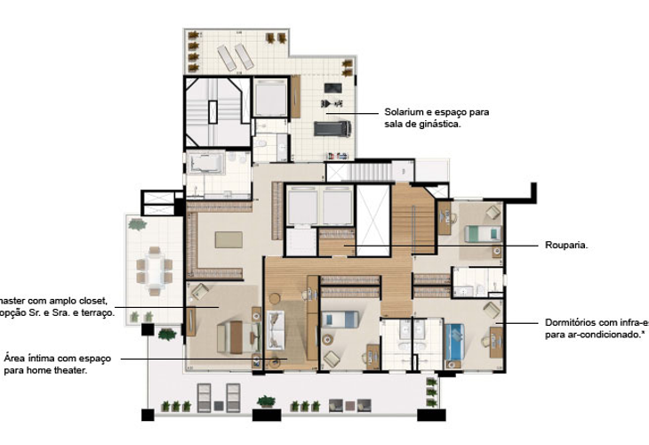 Apartamento à venda com 4 quartos, 385m² - Foto 11