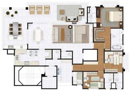 Apartamento à venda com 4 quartos, 408m² - Foto 7