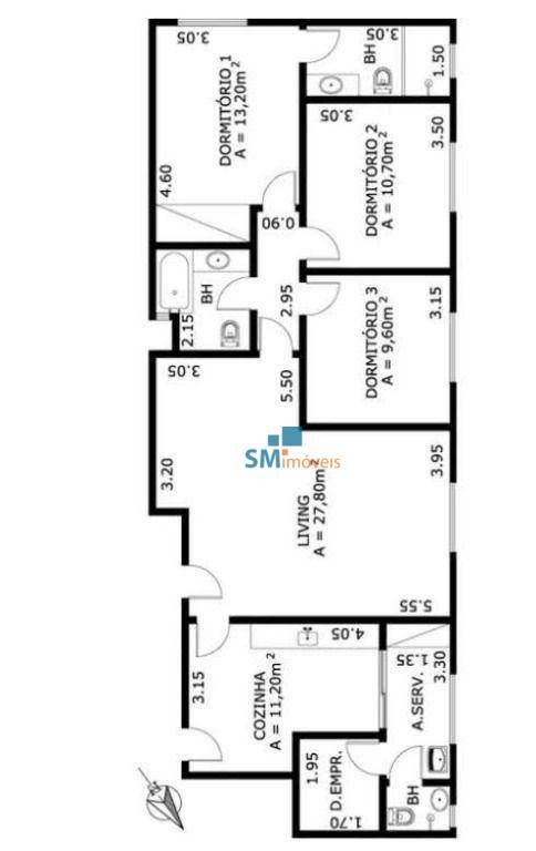 Apartamento à venda com 3 quartos, 112m² - Foto 27