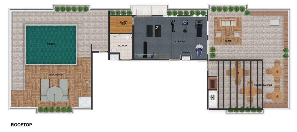 Apartamento à venda com 2 quartos, 33m² - Foto 14