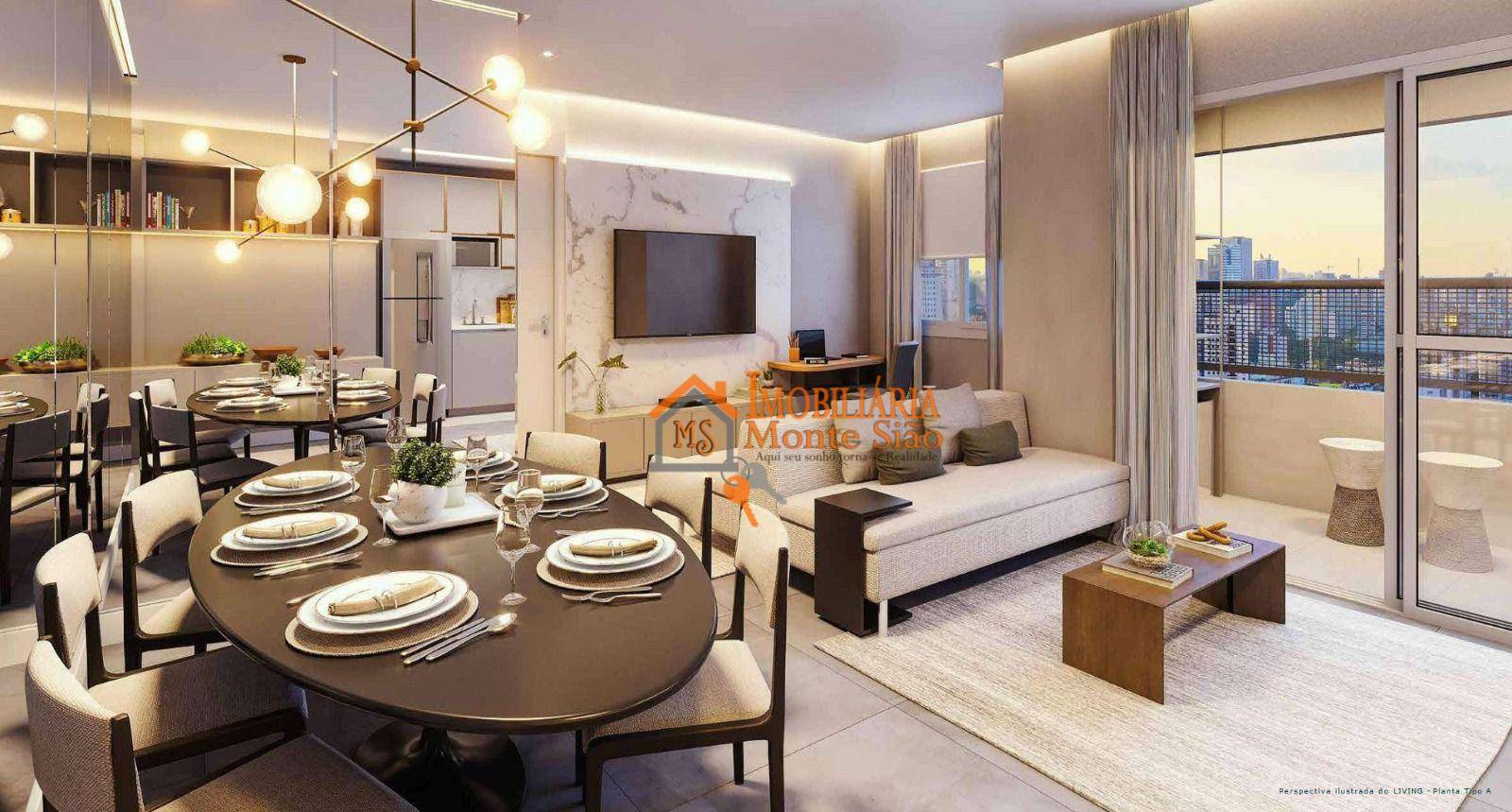 Apartamento à venda com 2 quartos, 56m² - Foto 9