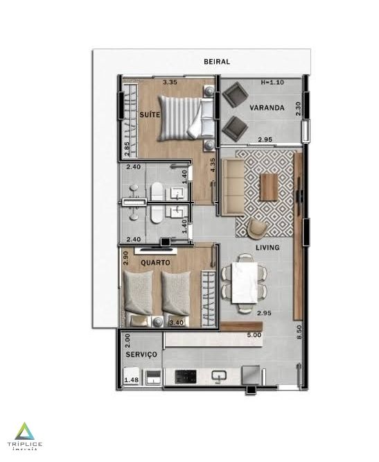 Apartamento à venda com 2 quartos, 61m² - Foto 74
