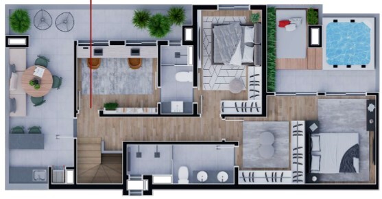 Apartamento à venda com 3 quartos, 86m² - Foto 23