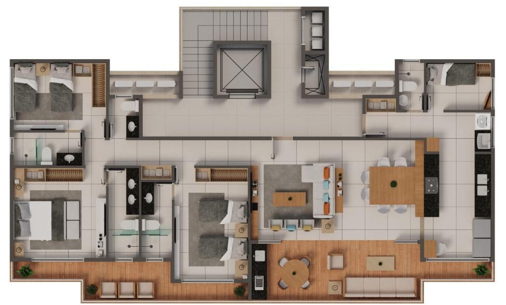 Apartamento à venda com 3 quartos, 150m² - Foto 16