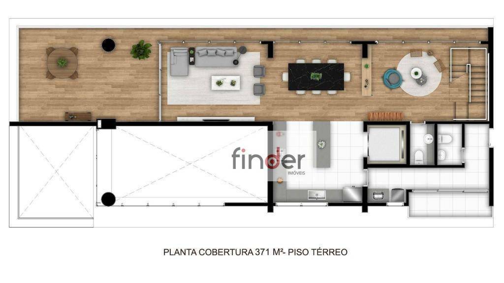 Cobertura à venda com 3 quartos, 371m² - Foto 12