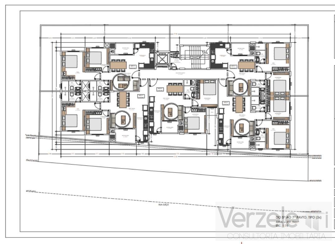 Apartamento à venda com 2 quartos, 80m² - Foto 2