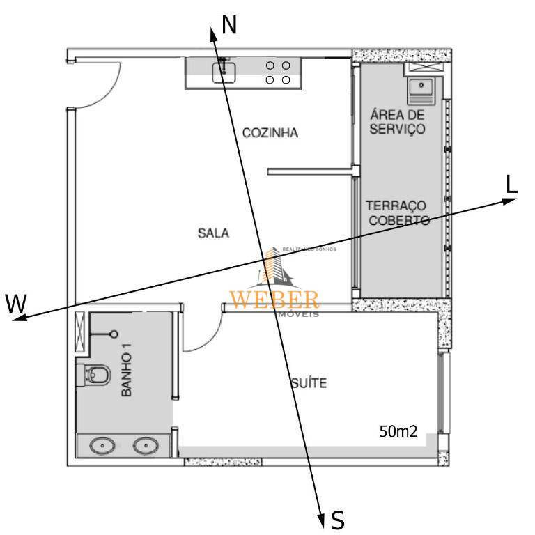 Apartamento à venda com 2 quartos, 50m² - Foto 24