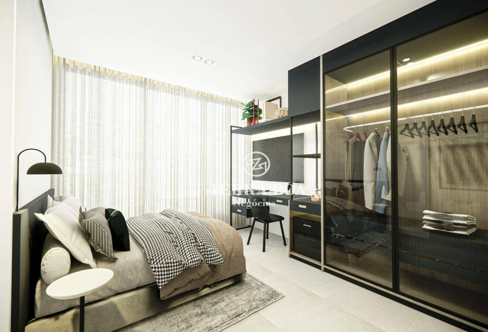 Apartamento à venda com 1 quarto, 33m² - Foto 3