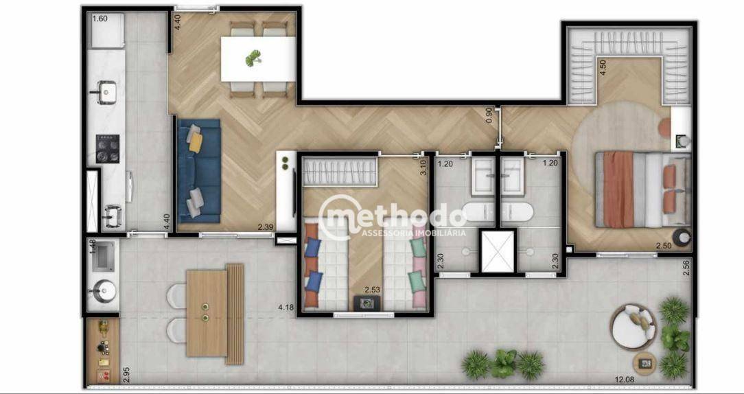 Apartamento à venda com 3 quartos, 73m² - Foto 40