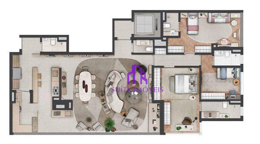 Apartamento à venda com 3 quartos, 142m² - Foto 51