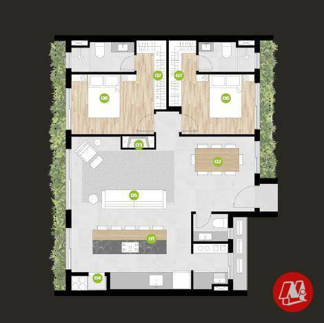 Apartamento à venda com 2 quartos, 92m² - Foto 14