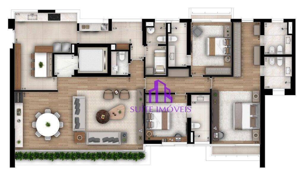 Cobertura, 3 quartos, 418 m² - Foto 27