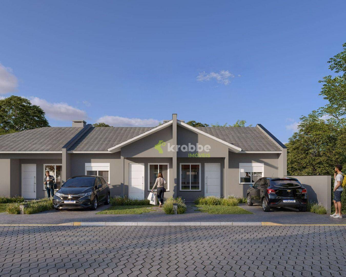 Casa, 2 quartos, 52 m² - Foto 2