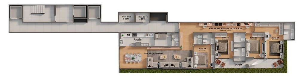 Apartamento à venda com 3 quartos, 8132m² - Foto 30