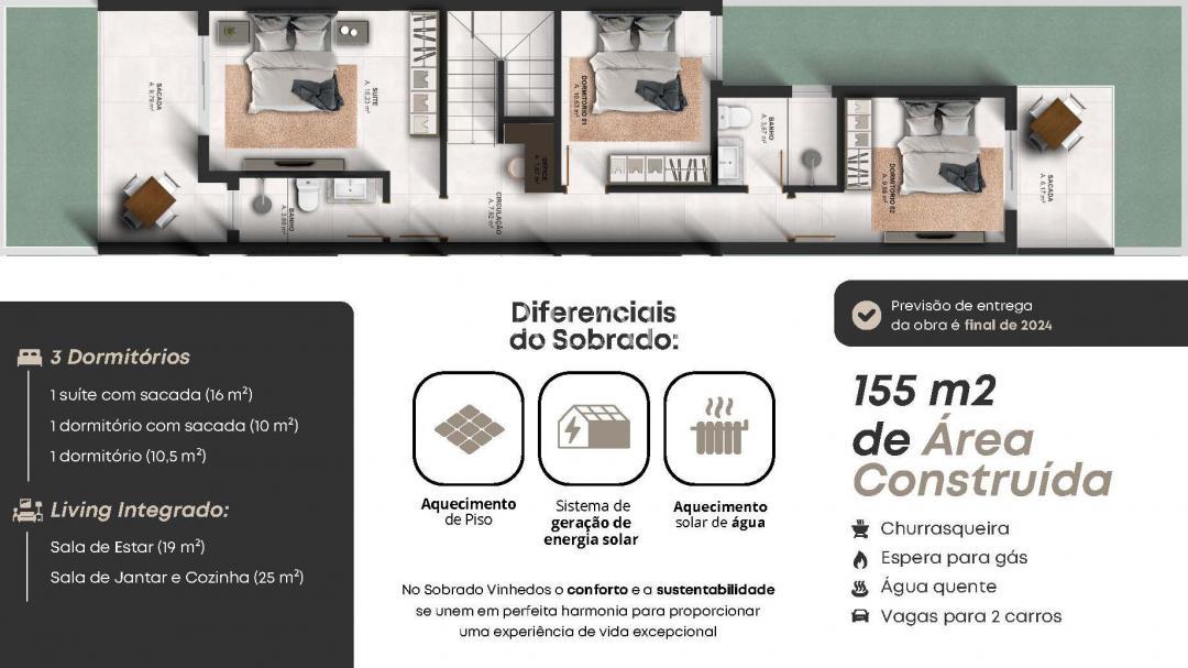 Casa à venda com 3 quartos, 155m² - Foto 9